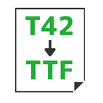 T42→TTF変換