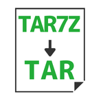 TAR.7Z→TAR変換