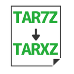 TAR.7Z→TAR.XZ変換