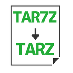TAR.7Z→TAR.Z変換