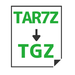 TAR.7Z→TGZ変換