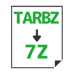 TAR.BZ→7Z変換