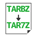 TAR.BZ→TAR.7Z変換
