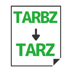 TAR.BZ→TAR.Z変換