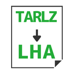 TAR.LZ→LHA変換