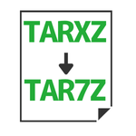 TAR.XZ→TAR.7Z変換