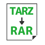 TAR.Z→RAR変換