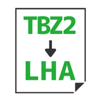 TBZ2→LHA変換