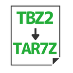 TBZ2→TAR.7Z変換