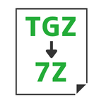 TGZ→7Z変換