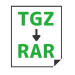 TGZ→RAR変換