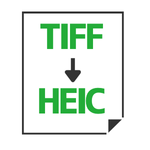 TIFF→HEIC変換