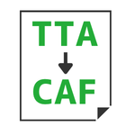 TTA→CAF変換