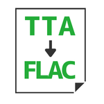 TTA→FLAC変換