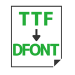 TTF→DFONT変換