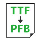 TTF→PFB変換