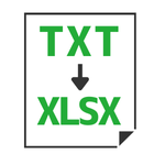 TXT→XLSX変換