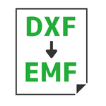 DXF→EMF変換