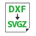 DXF→SVGZ変換