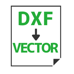 DXF→ベクター変換