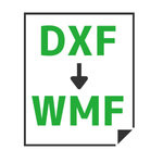 DXF→WMF変換