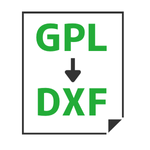 GPL→DXF変換