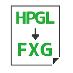 HPGL→FXG変換