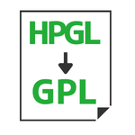 HPGL→GPL変換