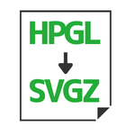 HPGL→SVGZ変換