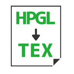 HPGL→TEX変換