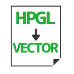 HPGL→ベクター変換