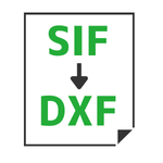SIF→DXF変換