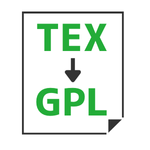 TEX→GPL変換