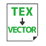 TEX→ベクター変換