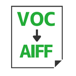 VOC→AIFF変換