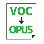 VOC→OPUS変換