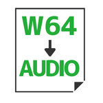 W64→音声変換