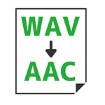 WAV→AAC変換