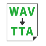WAV→TTA変換