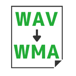 WAV→WMA変換