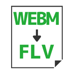 WEBM→FLV変換