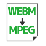 WEBM→MPEG変換