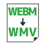WEBM→WMV変換