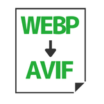 WEBP→AVIF変換