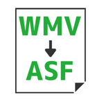 WMV→ASF変換