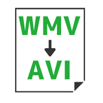 WMV→AVI変換