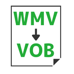 WMV→VOB変換