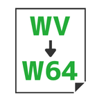 WV→W64変換