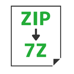 ZIP→7Z変換