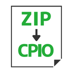 ZIP→CPIO変換